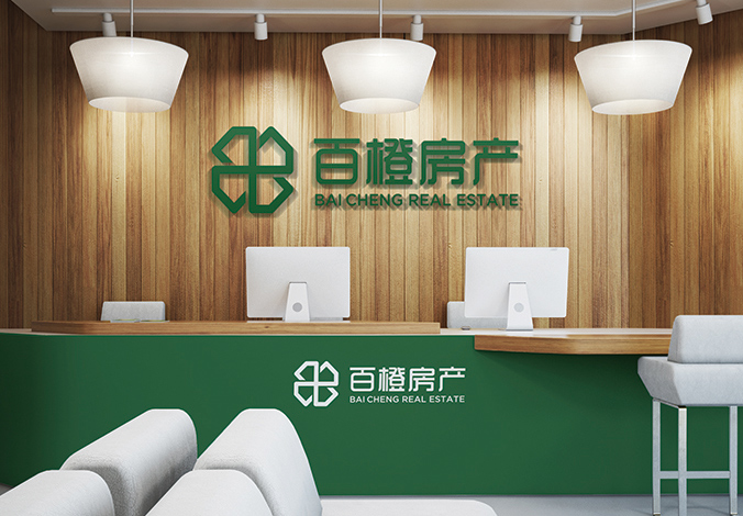 logo設計  公司logo設計  企業標志設計  百橙房產